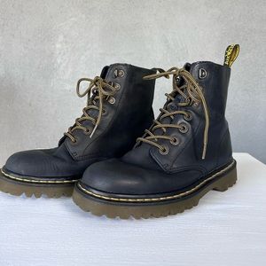 Dr Martens. Size 8.5 women. Black leather.